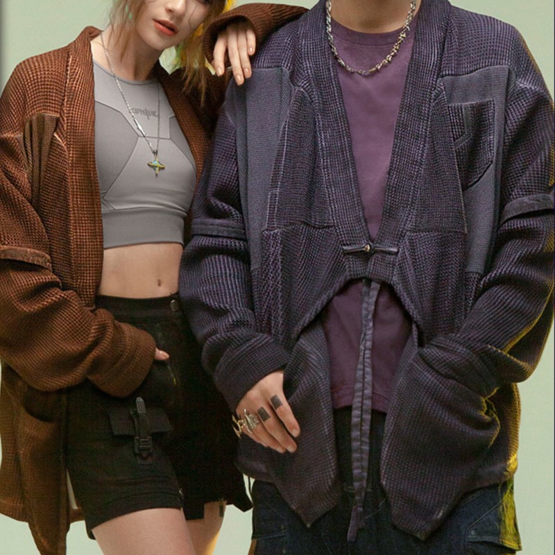 Street Fashion In Chinese - Special-Interest Design Mechanical Style High Street
