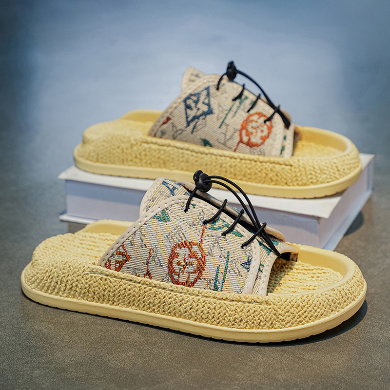 Men's slip-on slippers summer  - đánh giá và giá Street Fashion Walk