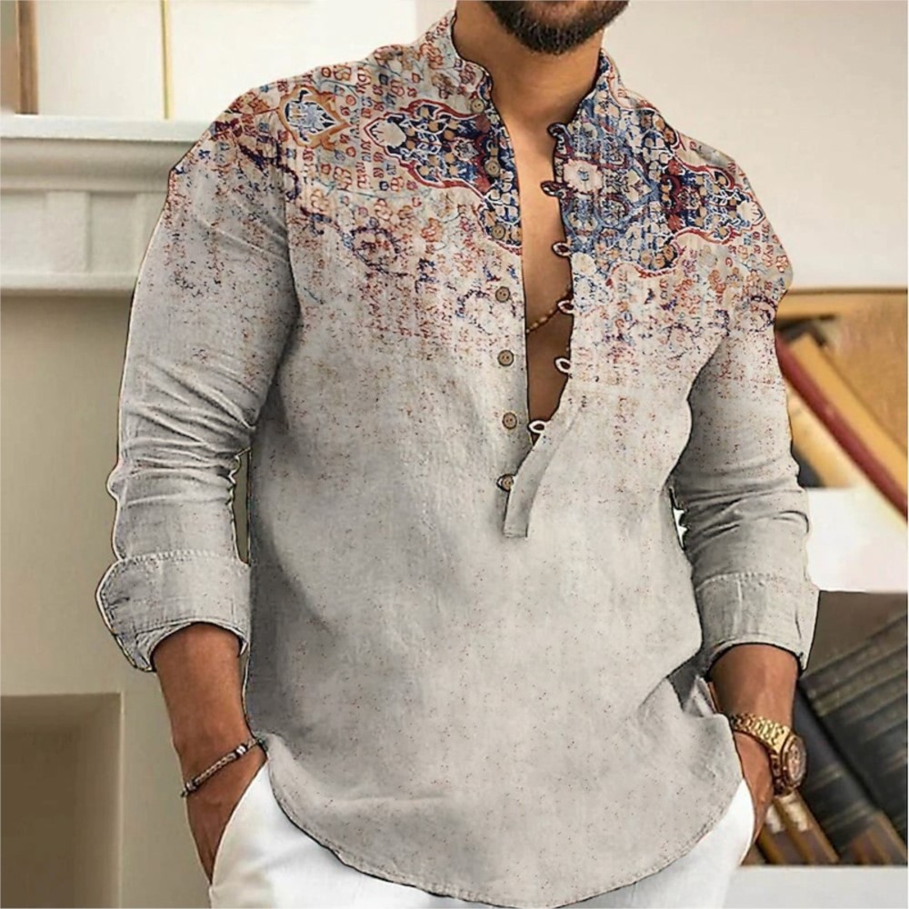 Men's Spring Muslim Men Clothi - đánh giá và giá Street Fashion Graffiti