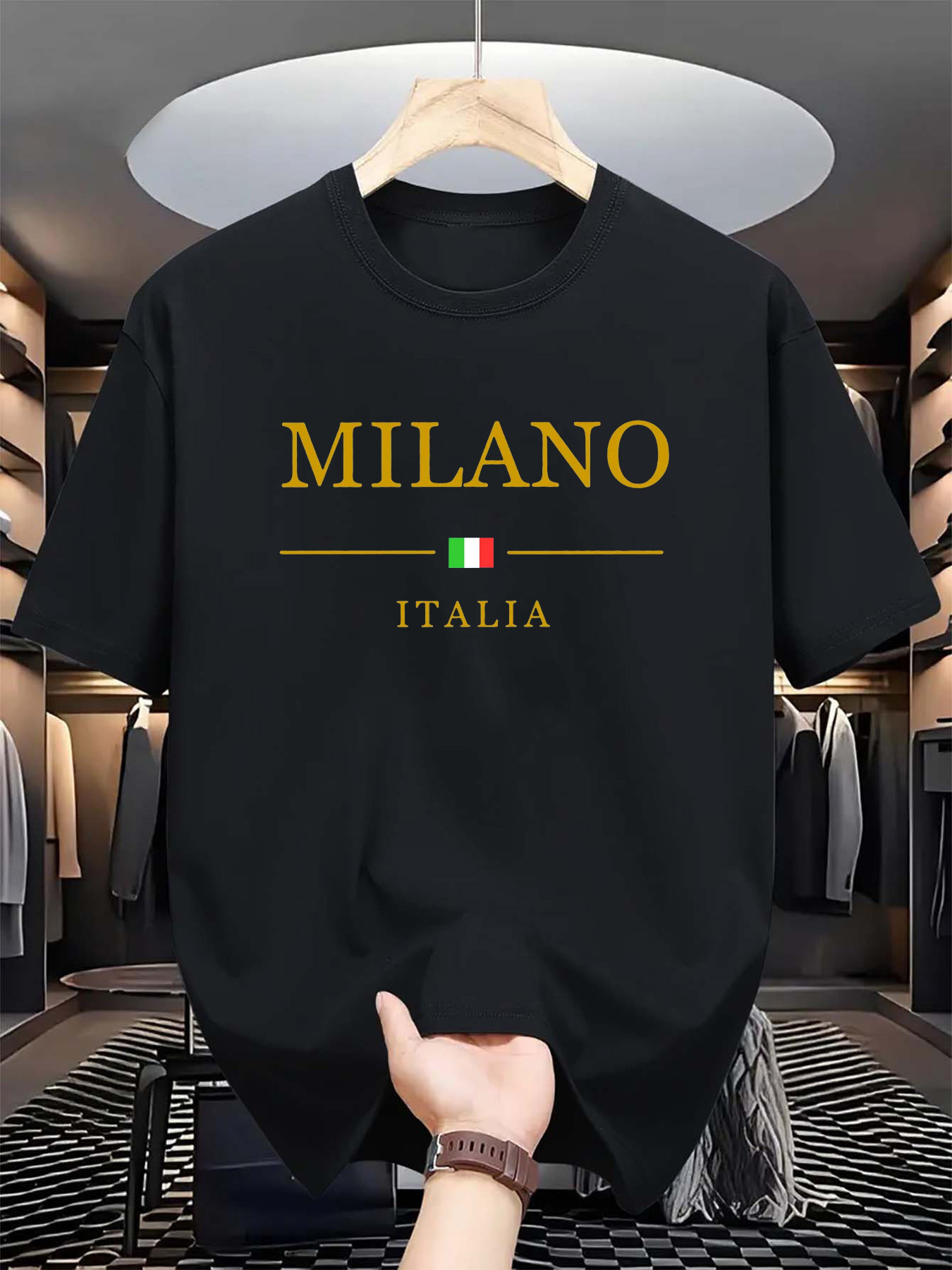 Italian Milan Print Men Women  - đánh giá và giá Street Fashion Of Milan