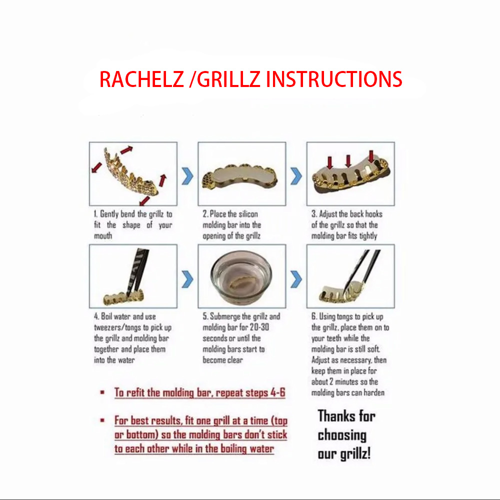 RACHELZ Hip Hop 10/10 Iced Out - đánh giá và giá Street Fashion Jewelry