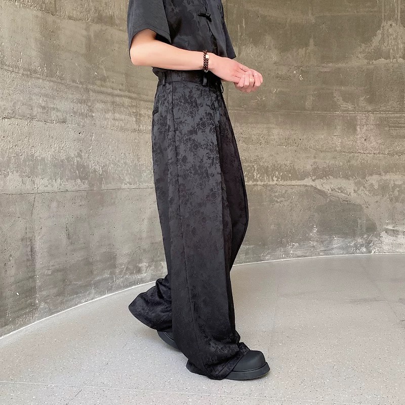 Men Chinese Style Wide Leg Pan - đánh giá và giá Street Fashion In Chinese