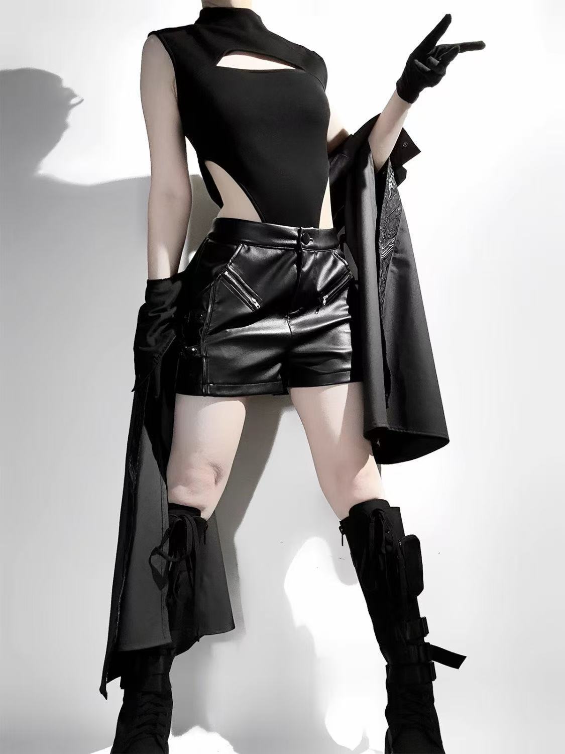 Dark Black Gothic Costume Wome - đánh giá và giá Street Fashion In Chinese