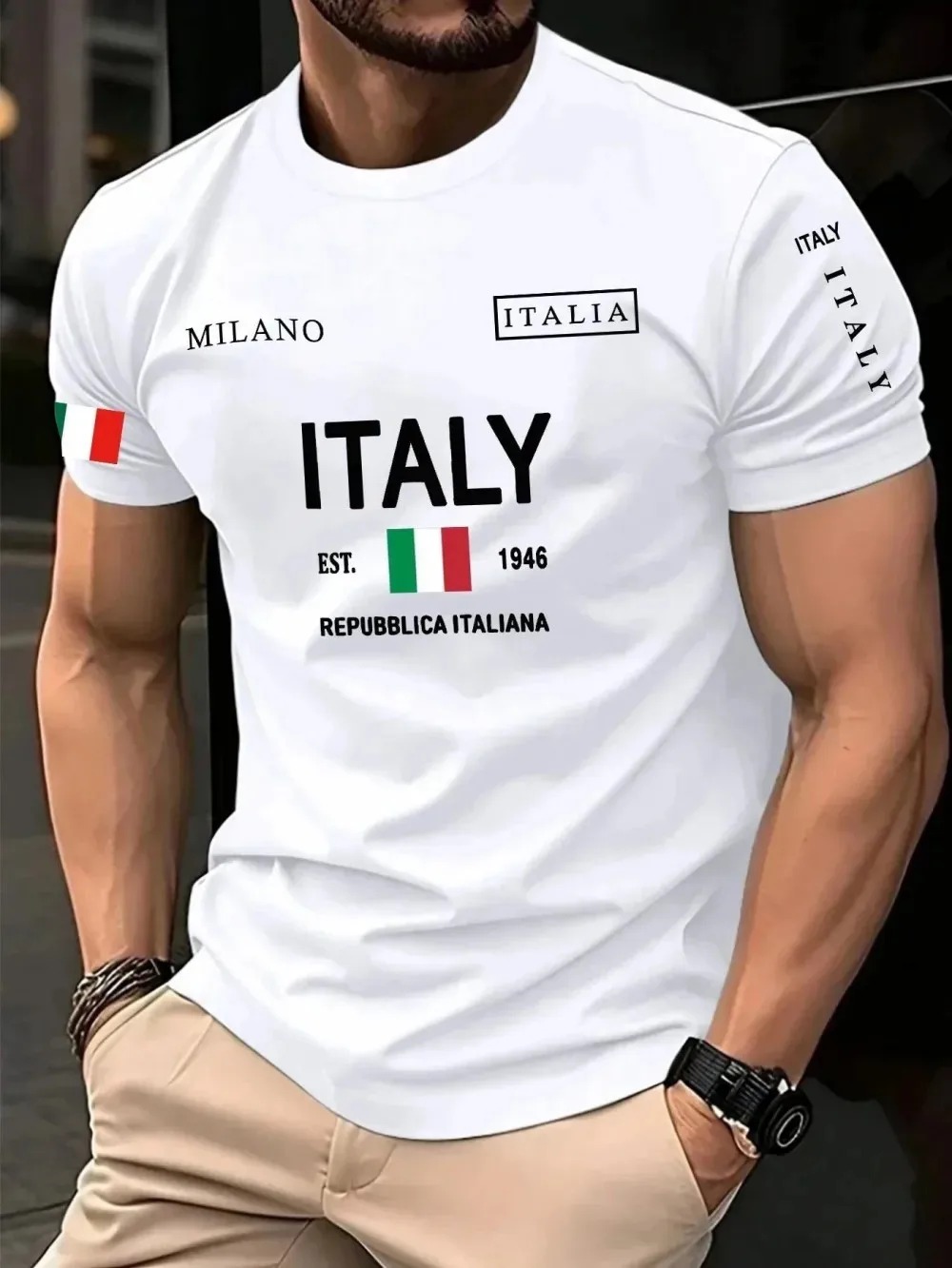 3D Print European  American Fa - đánh giá và giá Street Fashion Of Milan