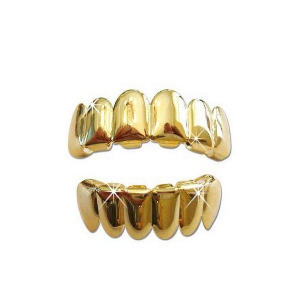 Hip Hop 8/6 Black Color Teeth  - đánh giá và giá Street Fashion Jewelry