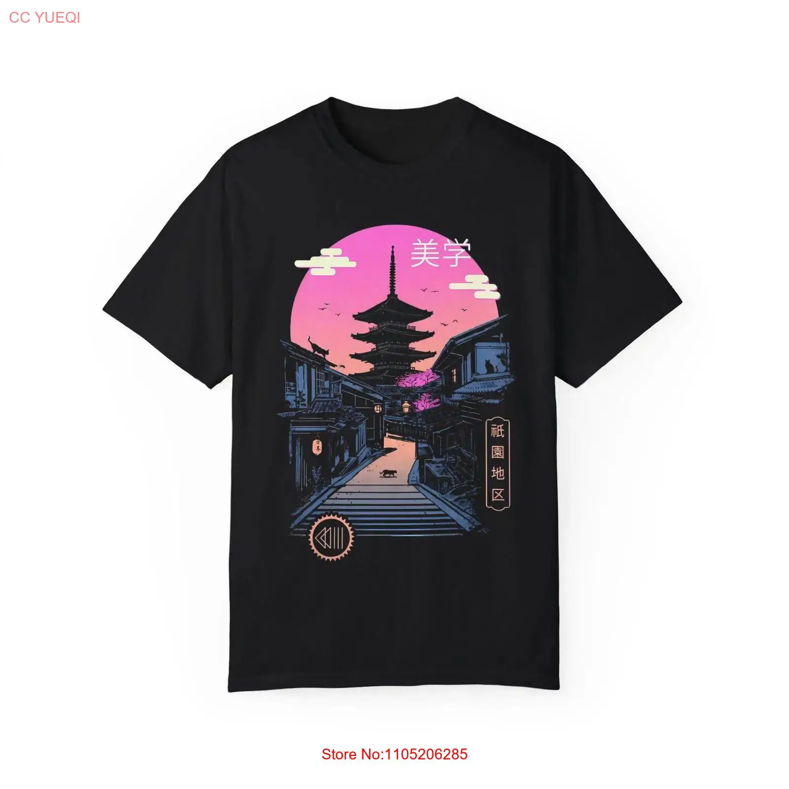 Neon Japan Street T Shirt Kyot - đánh giá và giá Street Fashion Kyoto