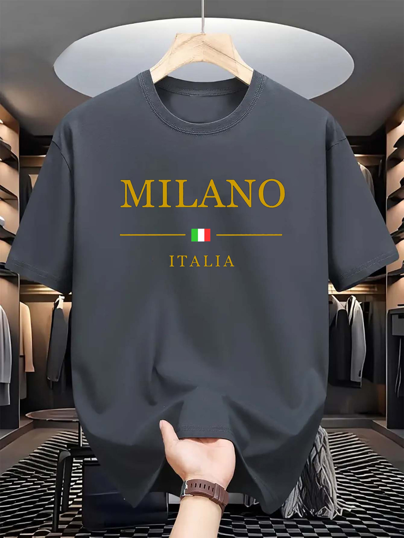 Men's summer 3d printed T-shir - đánh giá và giá Street Fashion Of Milan