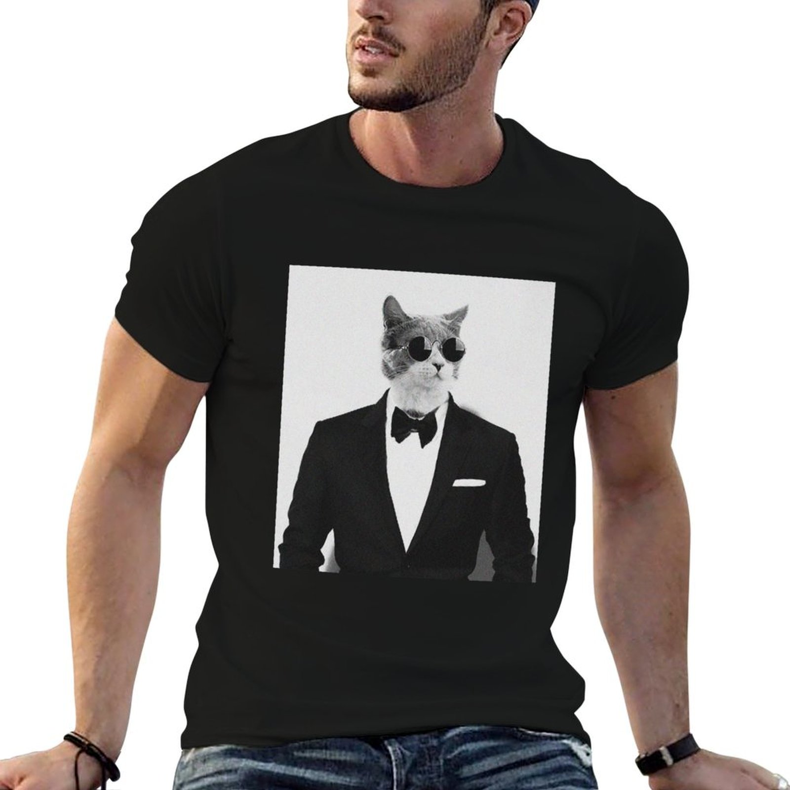 Cat in Suit : funny quote shir - đánh giá và giá Street Fashion Quotes