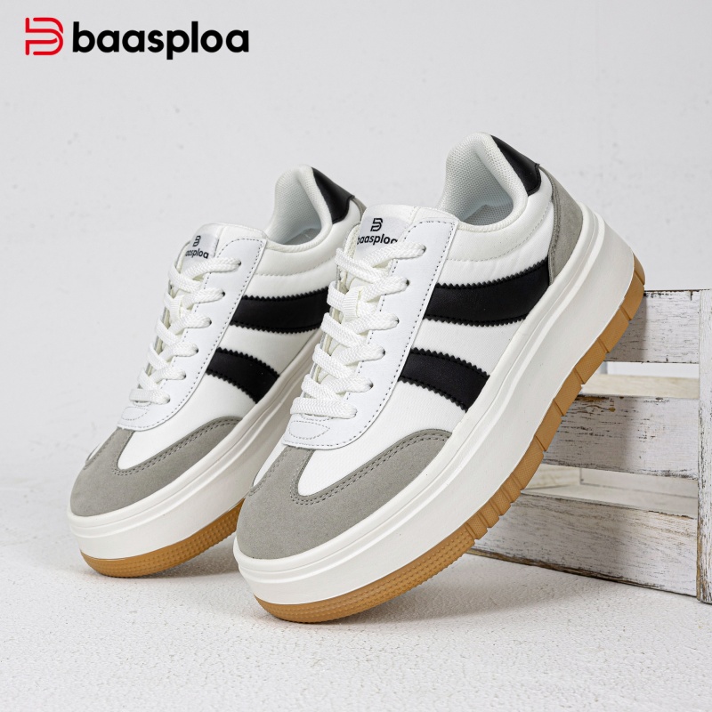 Baasploa Women Platform Sneake - đánh giá và giá Street Fashion Walk