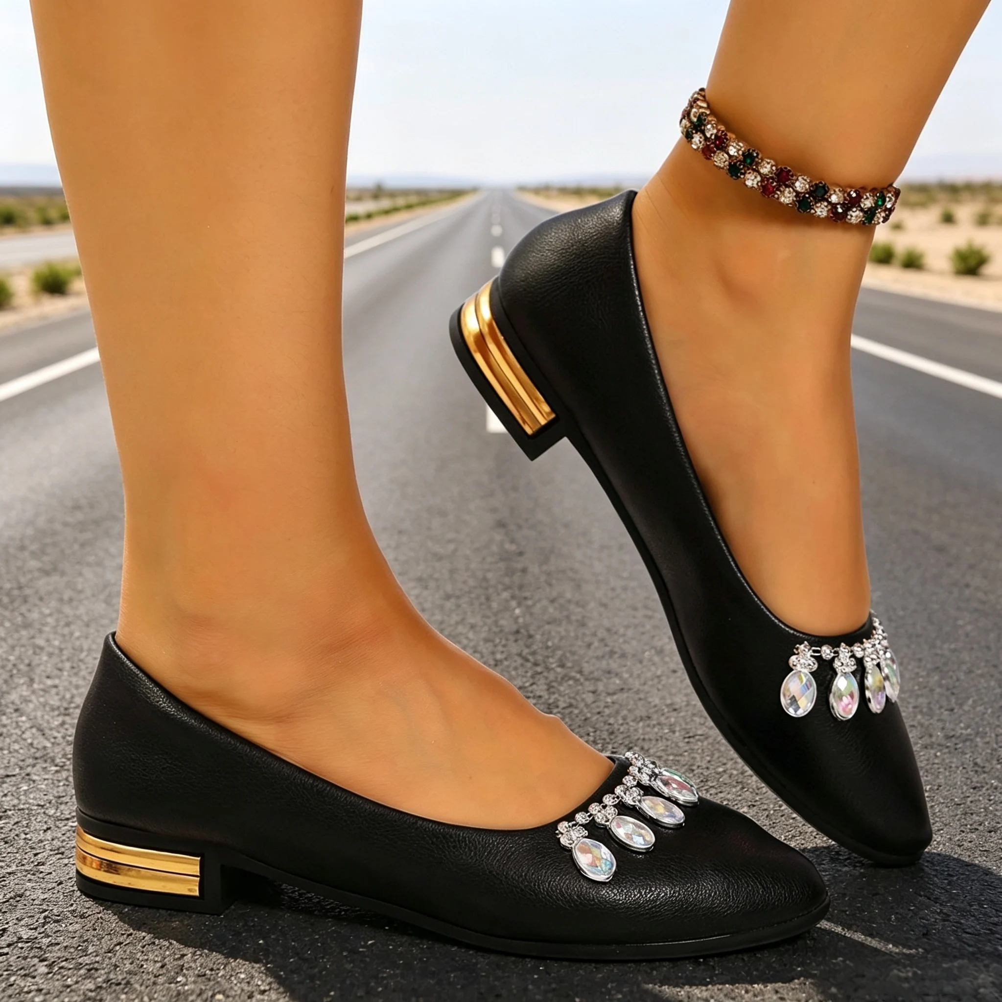 Women Flats Pointed Toe Ballet - đánh giá và giá Street Fashion Shoes