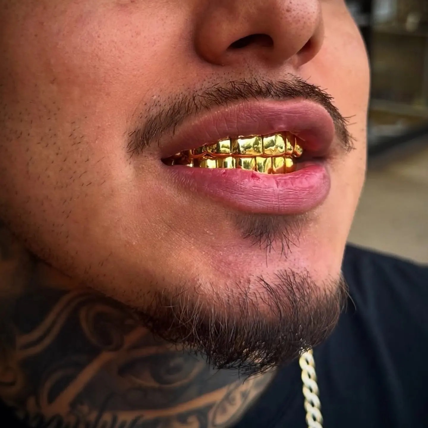 Gold Color Hip Hop Grillz Set  - đánh giá và giá Street Fashion Jewelry
