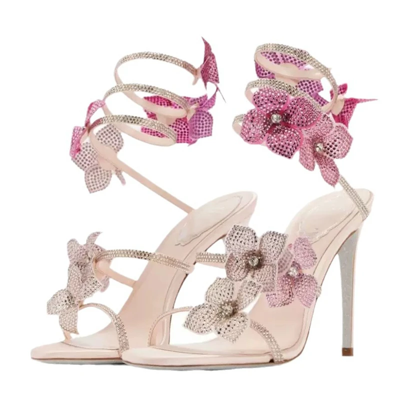 Eilyken Sexy CRYSTAL Flower Th - đánh giá và giá Street Fashion Shoes