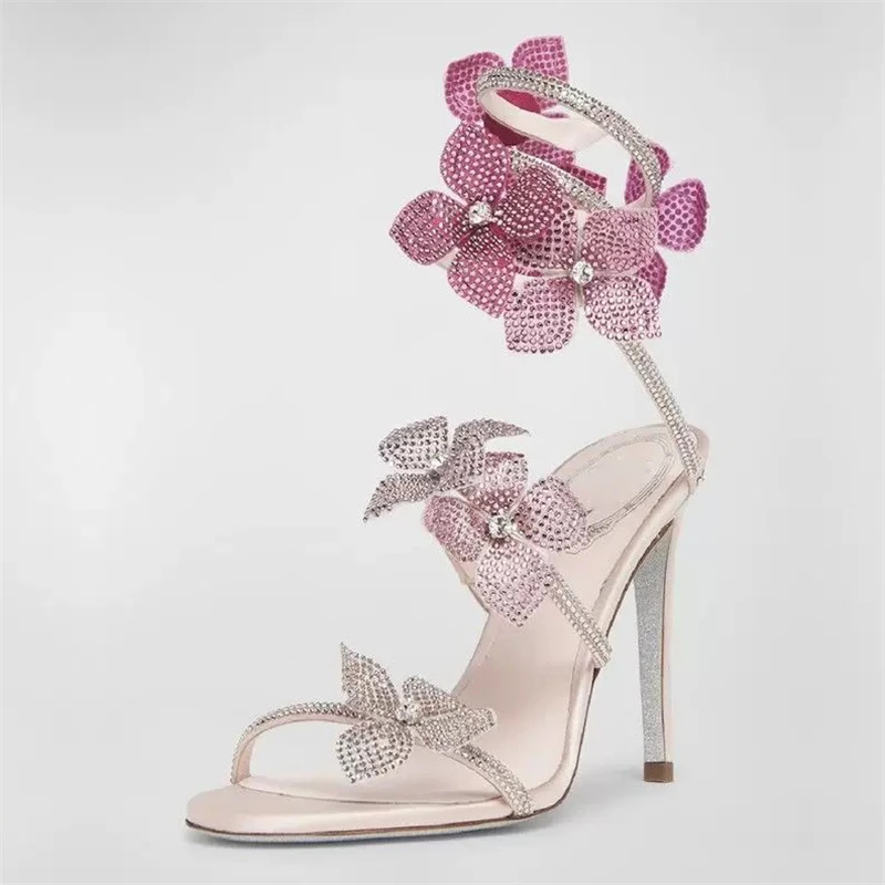 Eilyken Sexy CRYSTAL Flower Th - đánh giá và giá Street Fashion Shoes