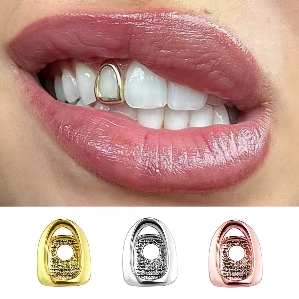 Gold Color Metal Hip Hop Rappe - đánh giá và giá Street Fashion Jewelry