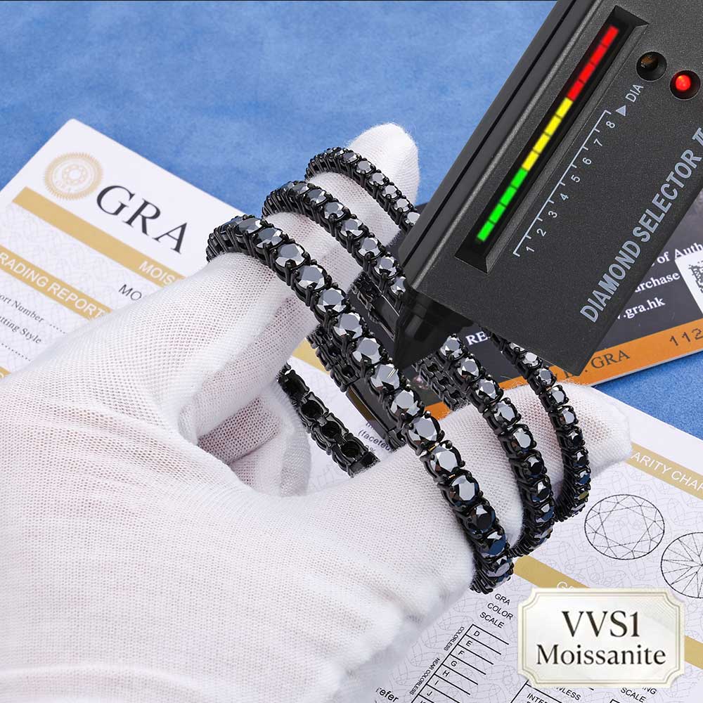 NY Hip Hop 3/4/5mm Iced Out Bl - đánh giá và giá Street Fashion Jewelry