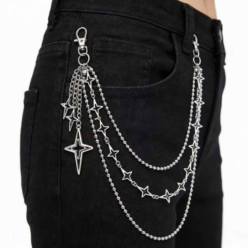 Women Punk Hip Hop Multilayer  - đánh giá và giá Street Fashion Jewelry
