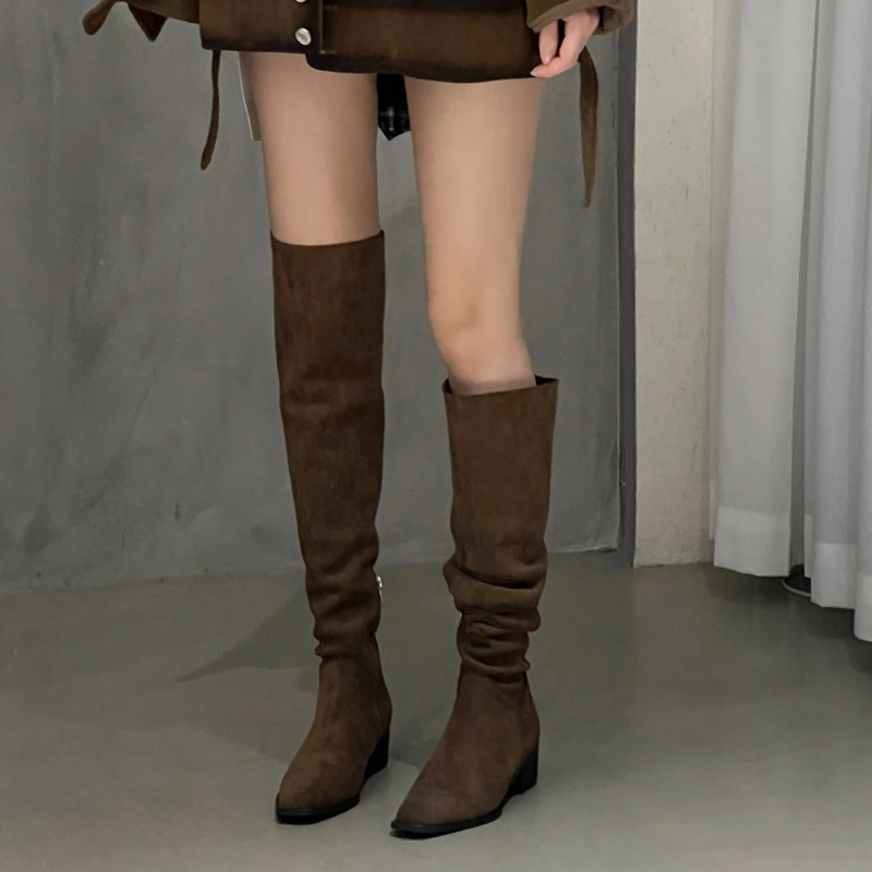 Women Elastic Slimming Suede L - đánh giá và giá Street Fashion Female